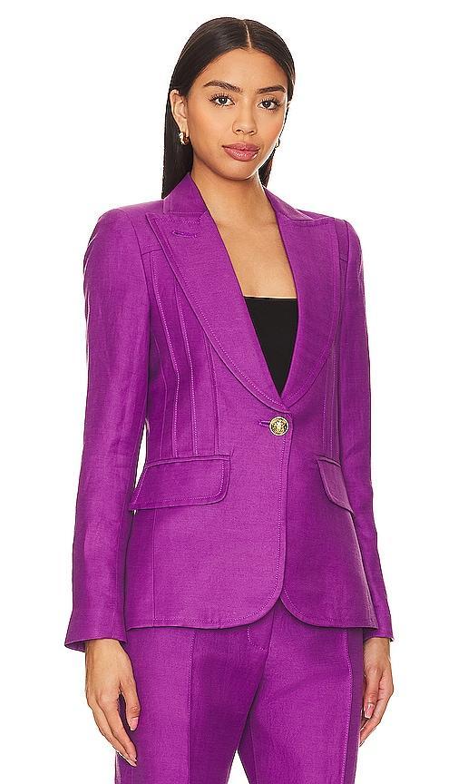 Smythe Pintuck Blazer Size 6. Product Image