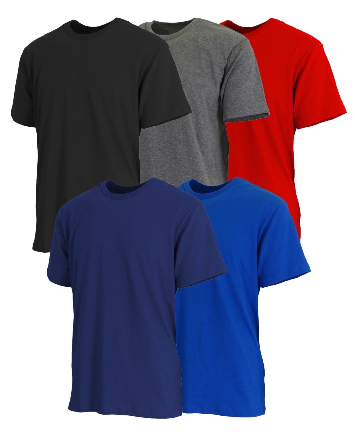 Blue Ice Mens Short Sleeve Crew Neck Tee-5 Pack Product Image