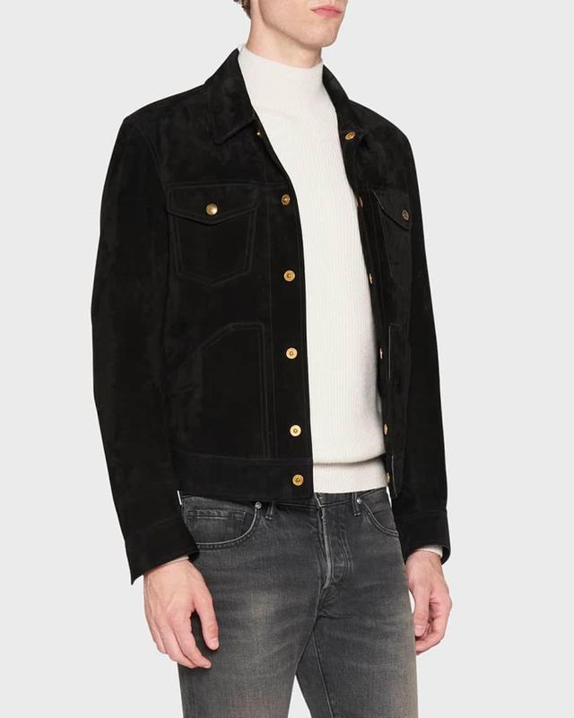 TOM FORD Suede Western Jacket Product Image