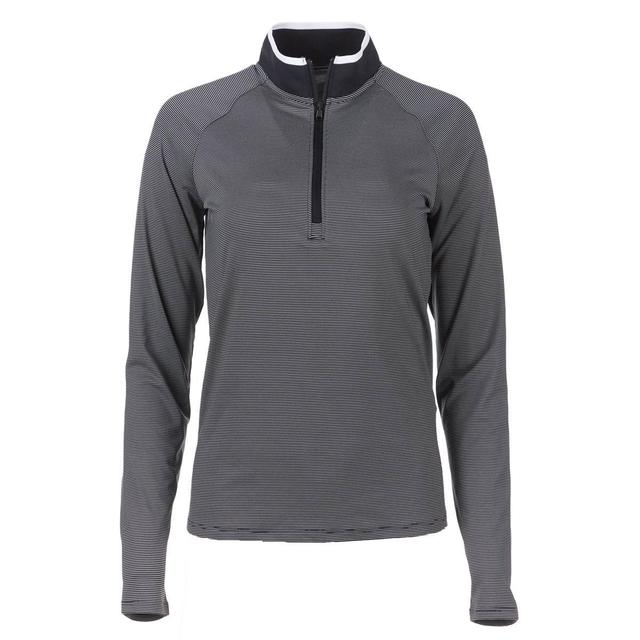 Under Armour Women's T2 Green Stripe 1/4 Zip Female Product Image