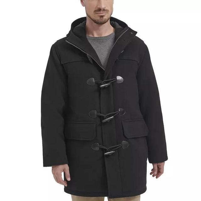 Mens Tommy Hilfiger Wool Blend Duffle Coat Product Image