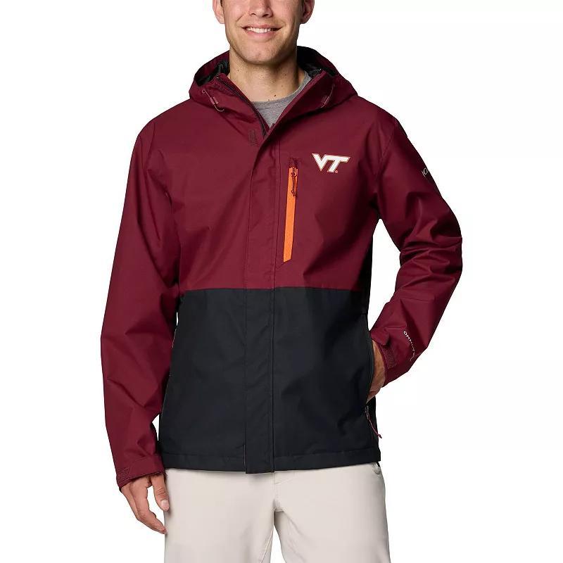 Mens Columbia Maroon Virginia Tech Hokies Field Bound Omni-Tech Full-Zip Jacket Product Image