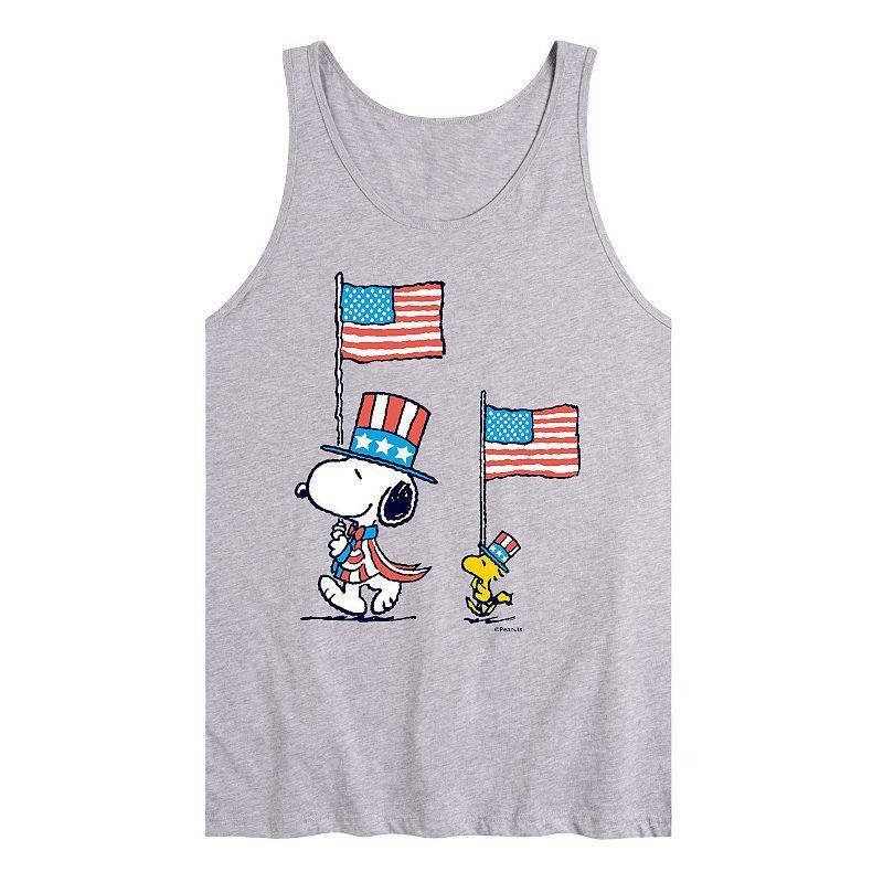 Mens Peanuts Snoopy Woodstock March Tank Top Product Image