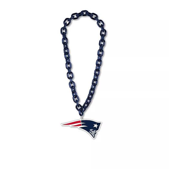 WinCraft New England Patriots Big Chain Logo Necklace, Mens, Team Product Image