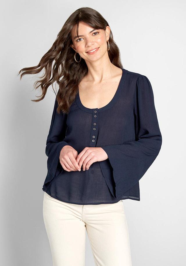 Bells and Giggles Long Sleeve Blouse Product Image