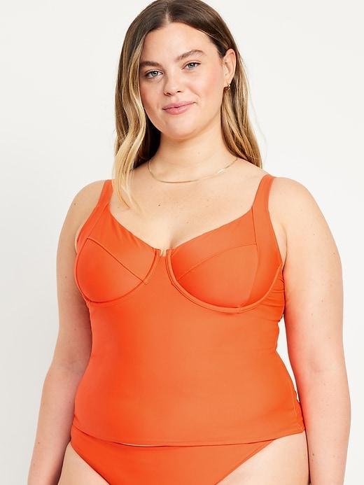 Underwire Tankini Swim Top Product Image