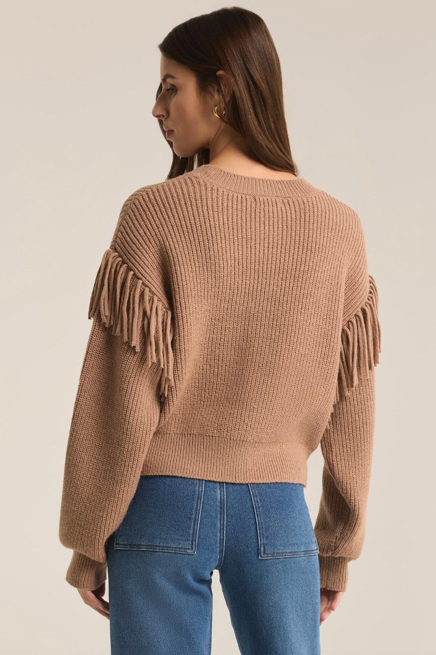 On The Fringe Sweater Product Image