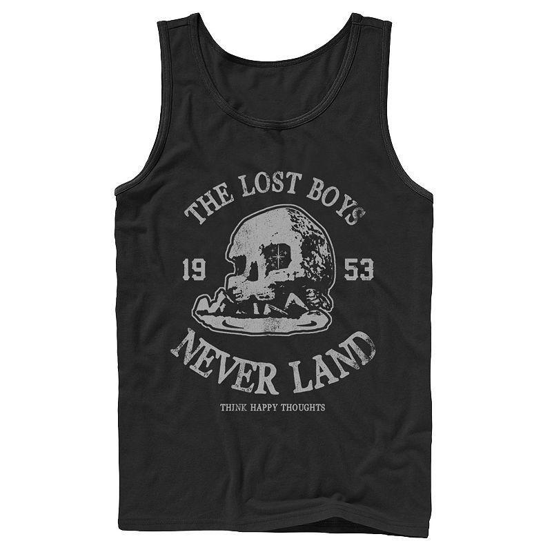 Mens Disney Peter Pan The Lost Boys Never Land 1953 Skull Island Tank Product Image