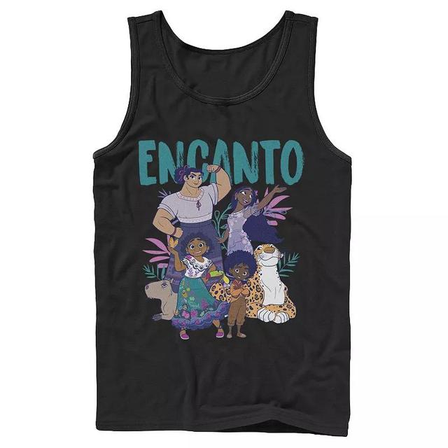 Disneys Encanto Mens Group Portrait Logo Tank Top Product Image