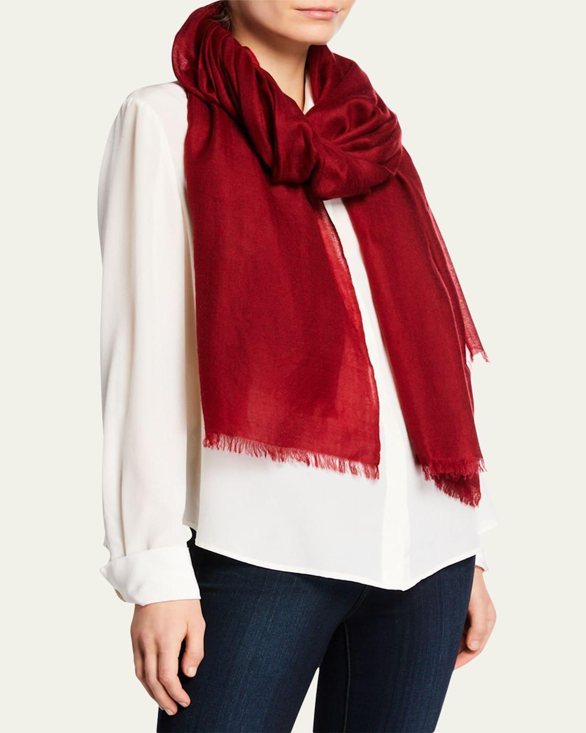 Womens Lightweight Cashmere Scarf product image