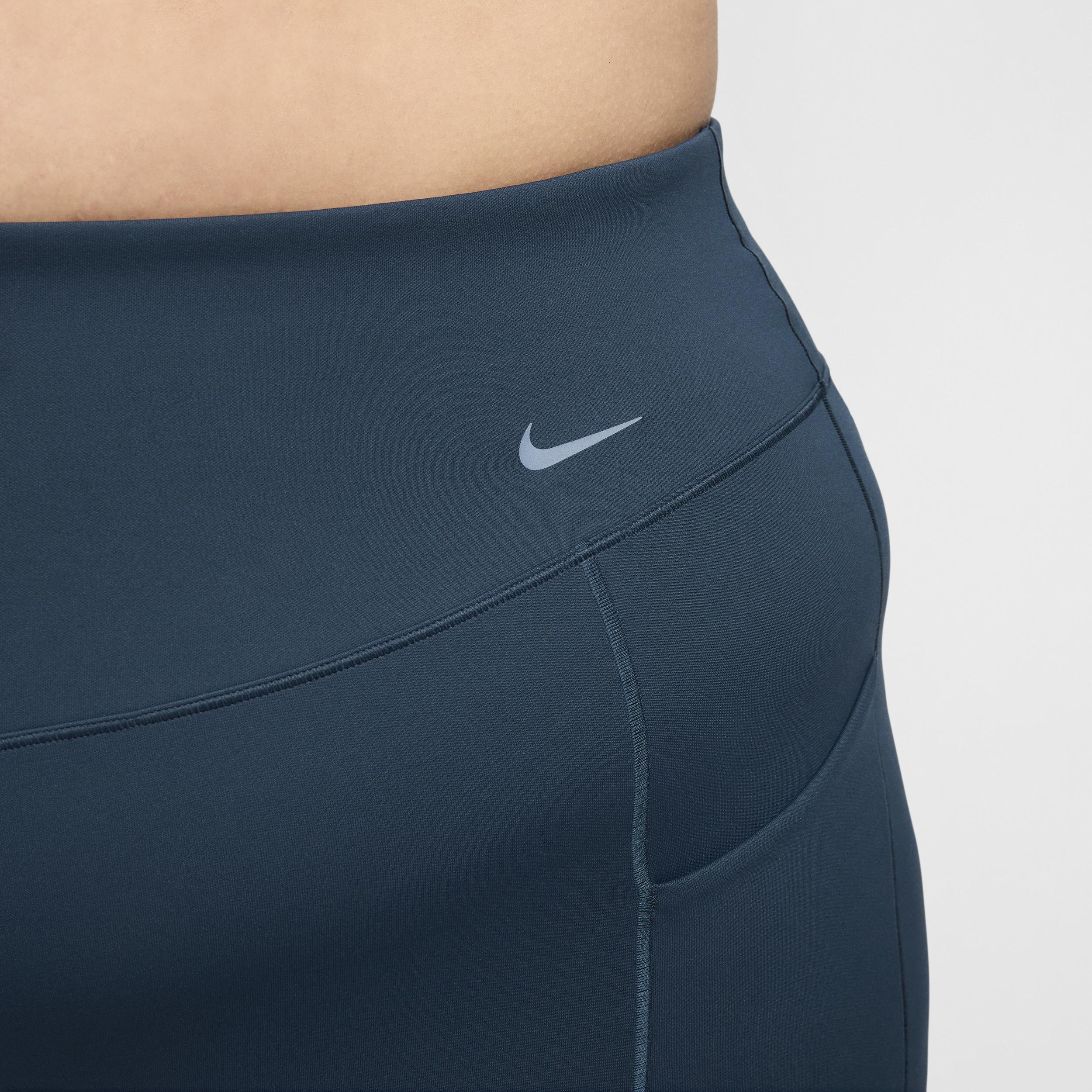 Nike Women's Universa Medium-Support High-Waisted 8" Biker Shorts with Pockets (Plus Size) Product Image