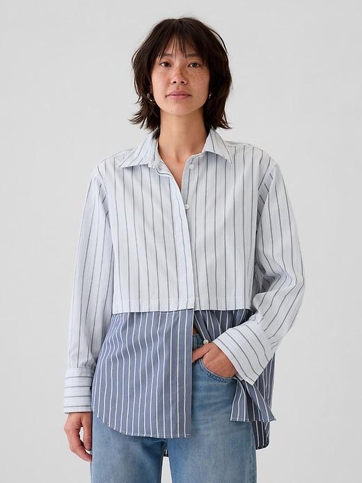 Organic Cotton Convertible Big Shirt Product Image