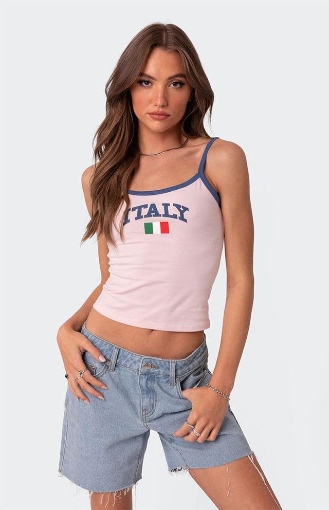 Edikted Women's Italy Tank Top Product Image