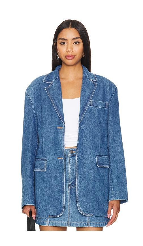 Abi Denim Oversized Blazer product image