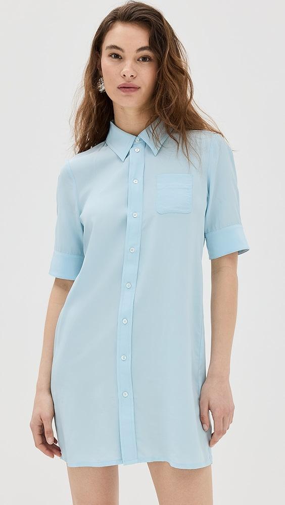 CO Short Sleeve Shirt Dress | Shopbop Product Image