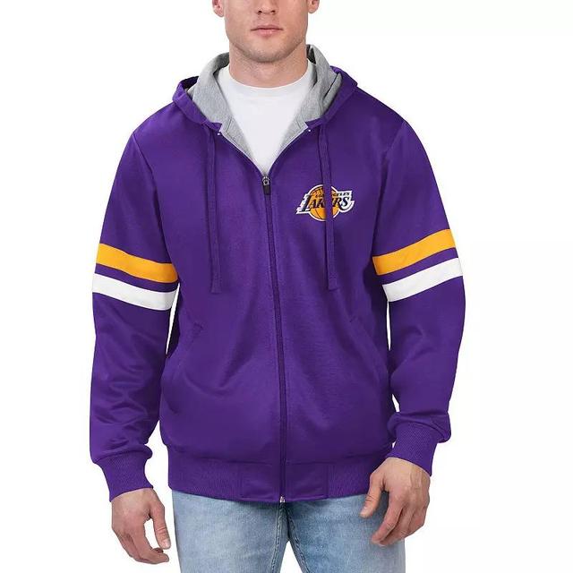 Mens G-III Sports by Carl Banks LA Clippers Contender Full-Zip Hoodie Jacket Product Image