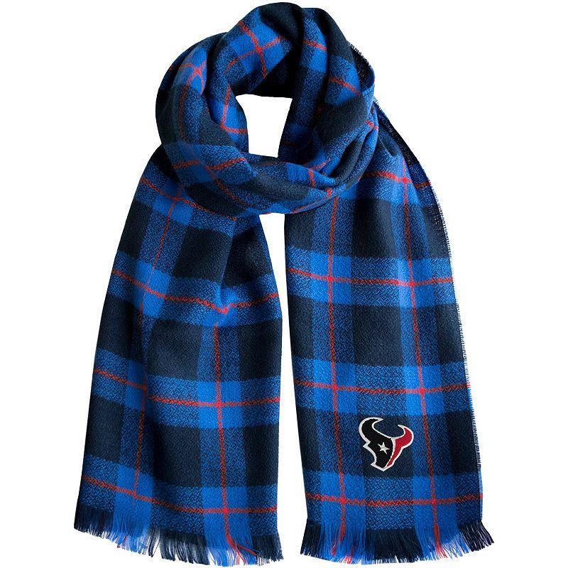 Womens Little Earth Houston Texans Plaid Blanket Scarf Product Image