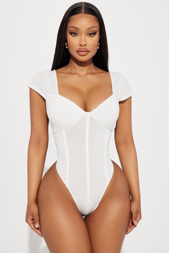 Catching Feelings For You Bodysuit - Ivory Product Image