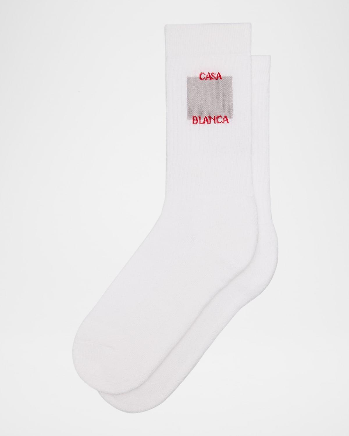 Men's Logo Crew Socks Product Image