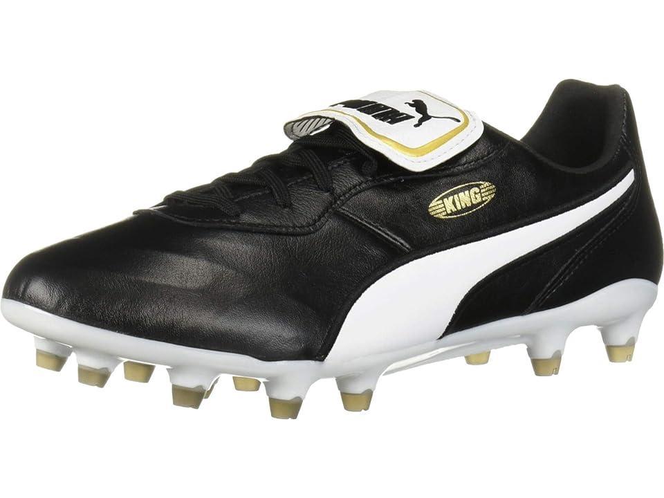 PUMA King Top FG (Puma Black/Puma White) Men's Soccer Shoes Product Image