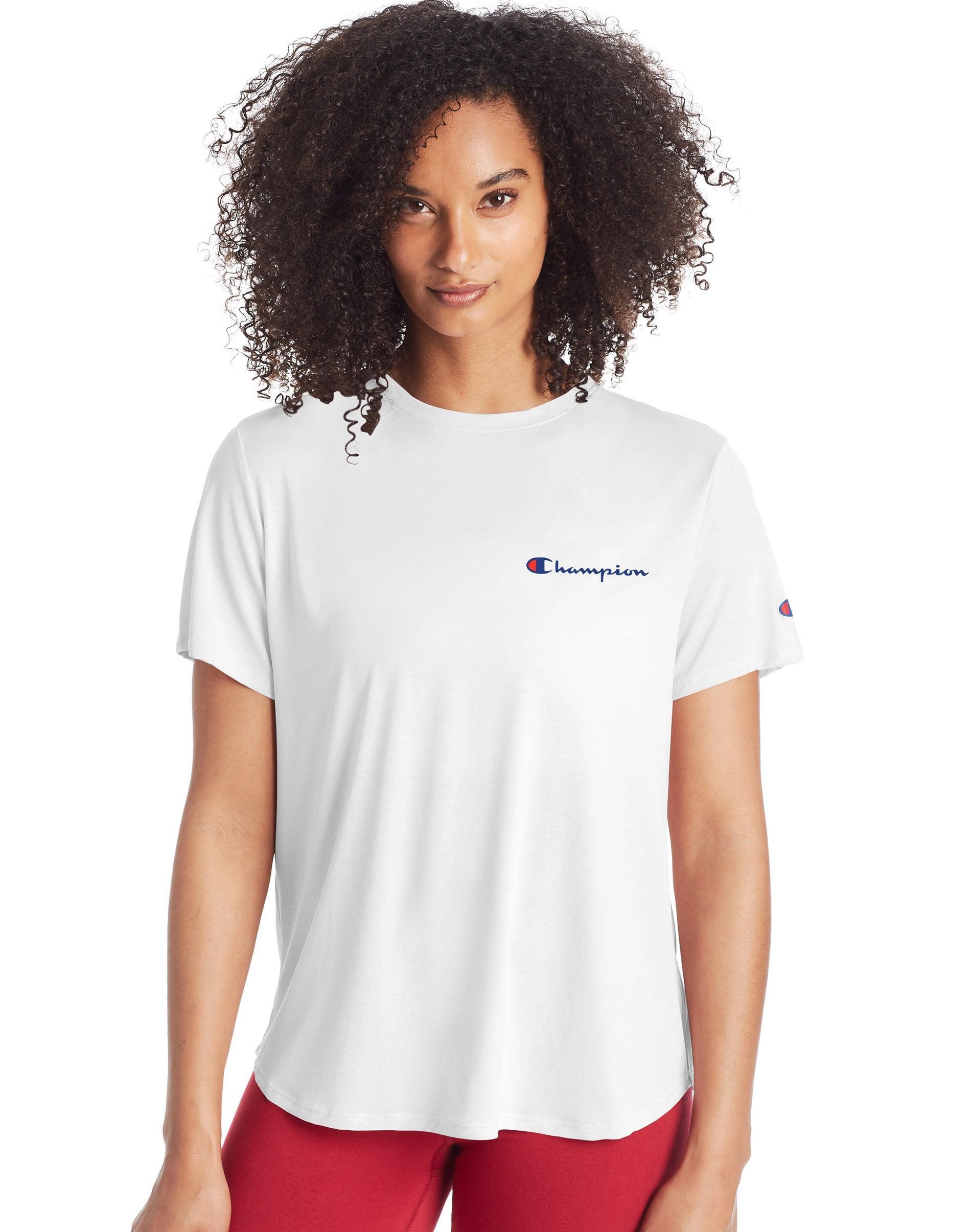 Champion Womens Tee Shirts - Oxford Gray The Classic Tee - Women Product Image