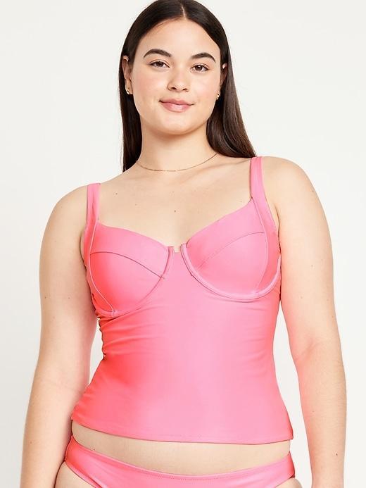 Underwire Tankini Swim Top Product Image