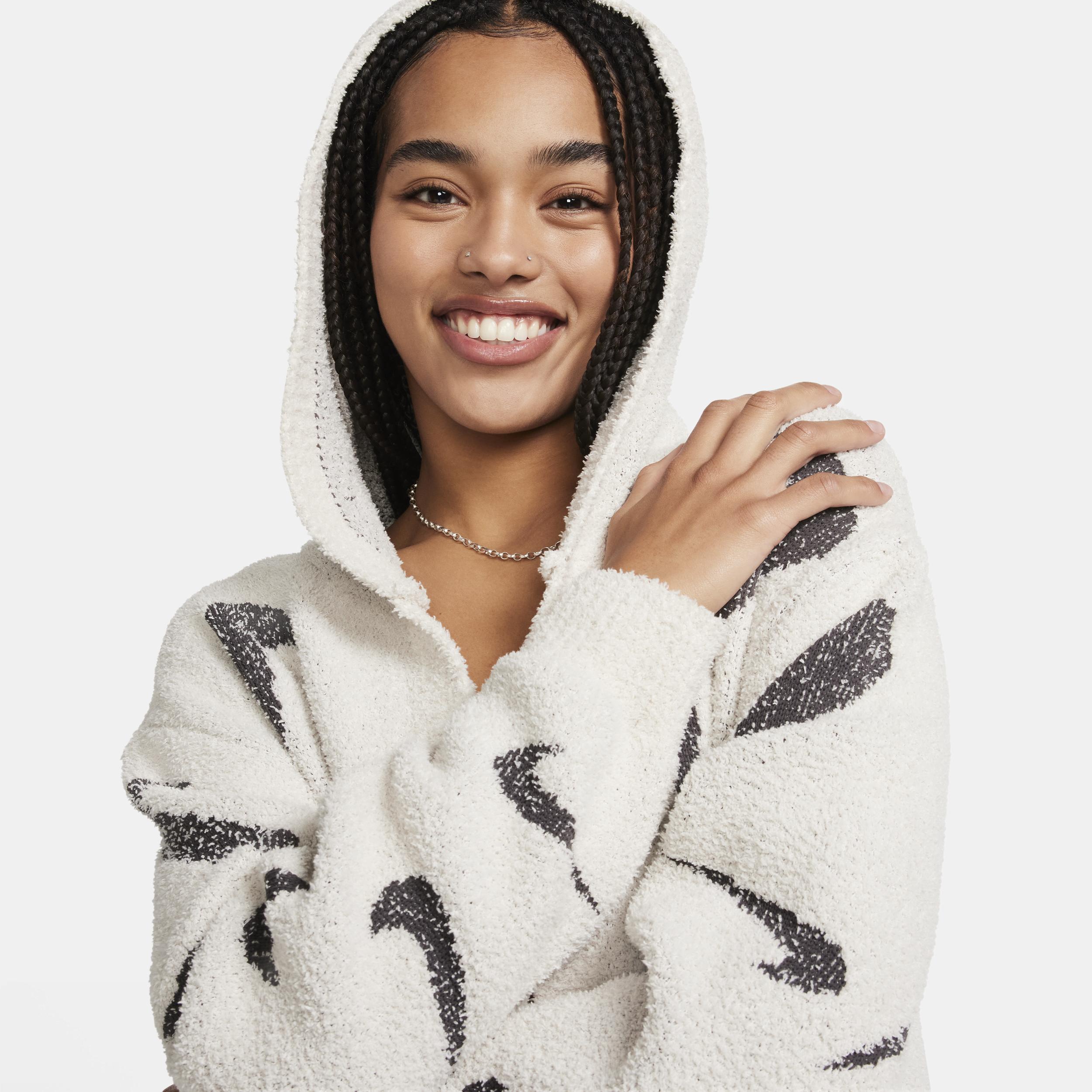 Nike Sportswear Phoenix Cozy Bouclé Women's Loose Long Knit Cardigan Product Image