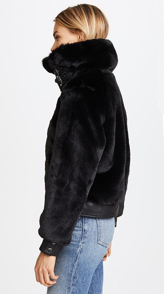 BLANKNYC Black Noise Coat | Shopbop Product Image