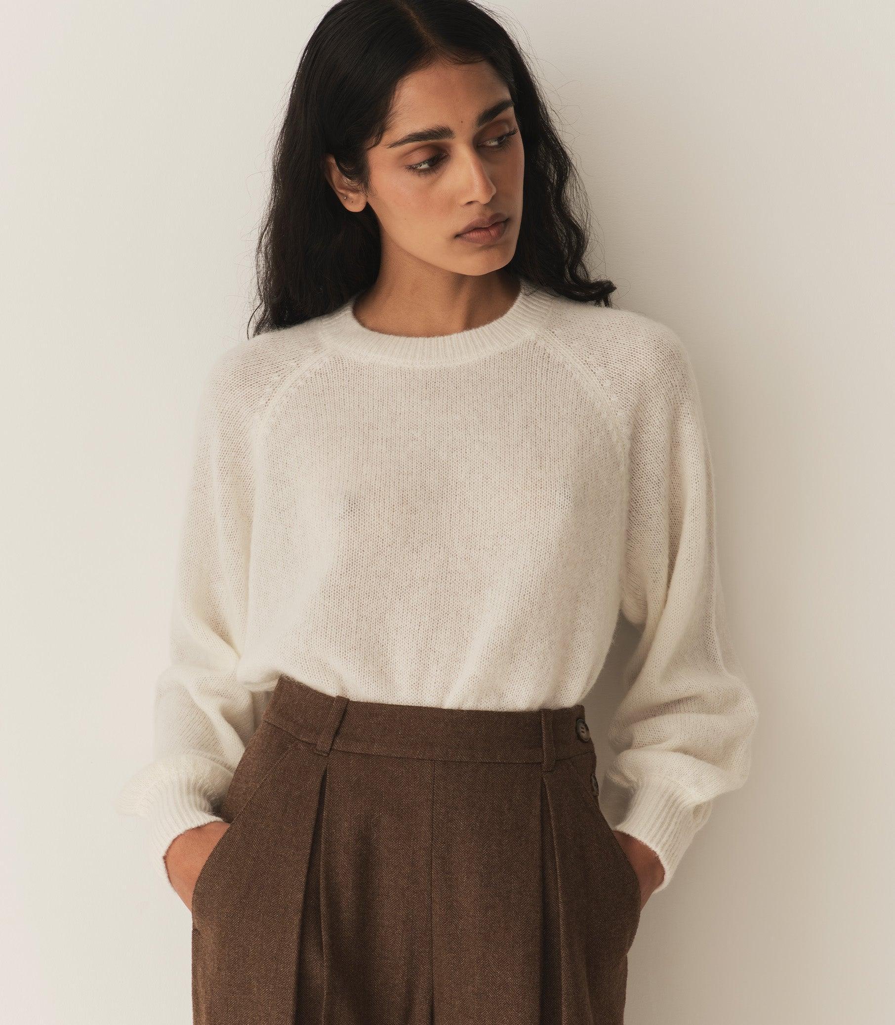 MARSENA SWEATER -- IVORY Product Image