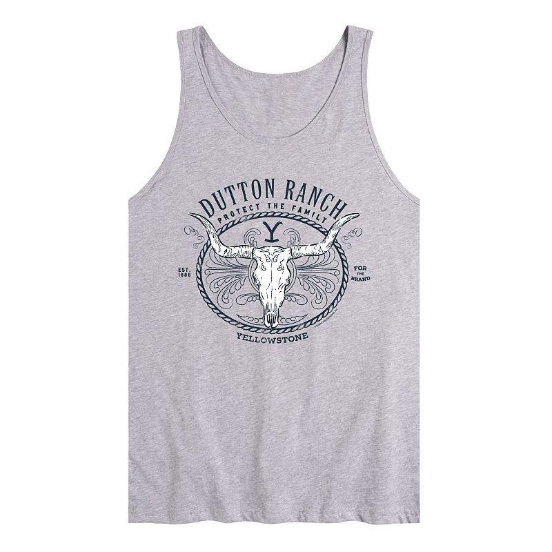 Mens Yellowstone Longhorn Tank Top Product Image