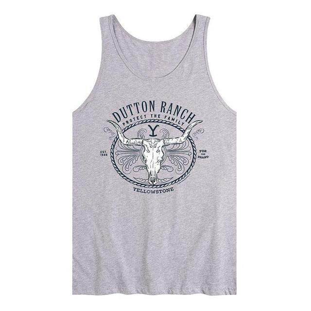 Mens Yellowstone Longhorn Tank Top Product Image