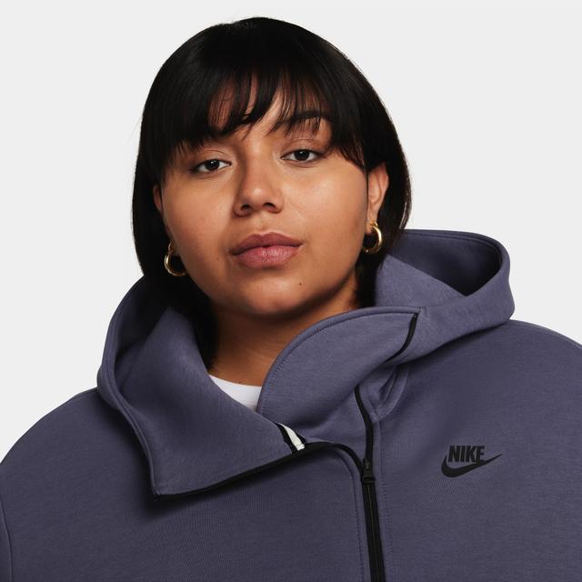 Women's Nike Sportswear Tech Fleece Oversized Full-Zip Hoodie (Plus Size) Product Image