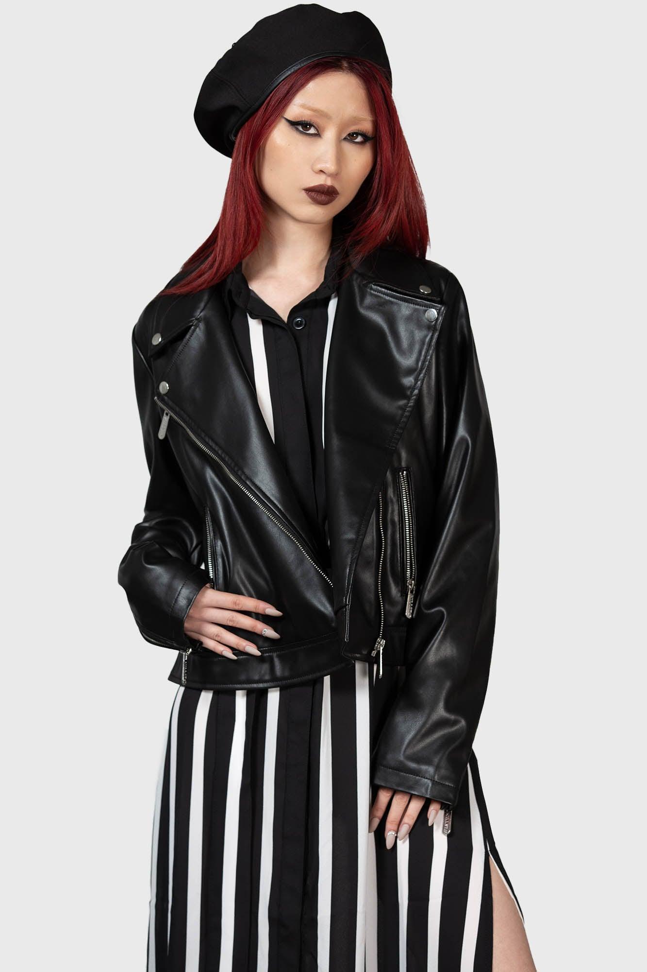 Night Wrath Biker Jacket Female Product Image