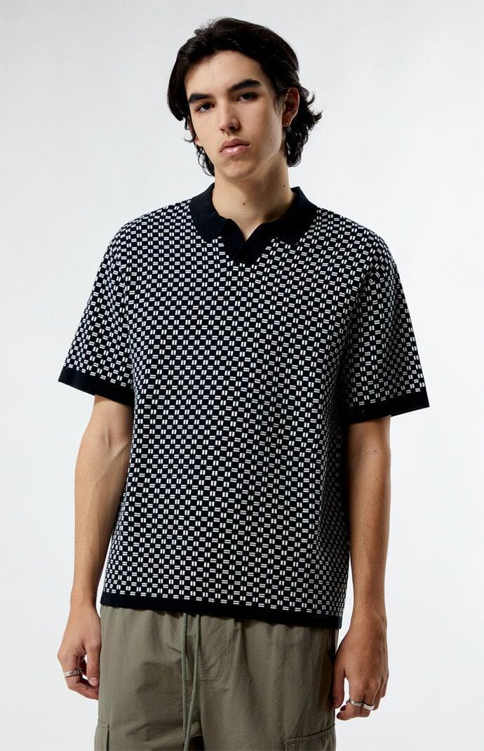 Men's Open Polo Shirt - Product Image