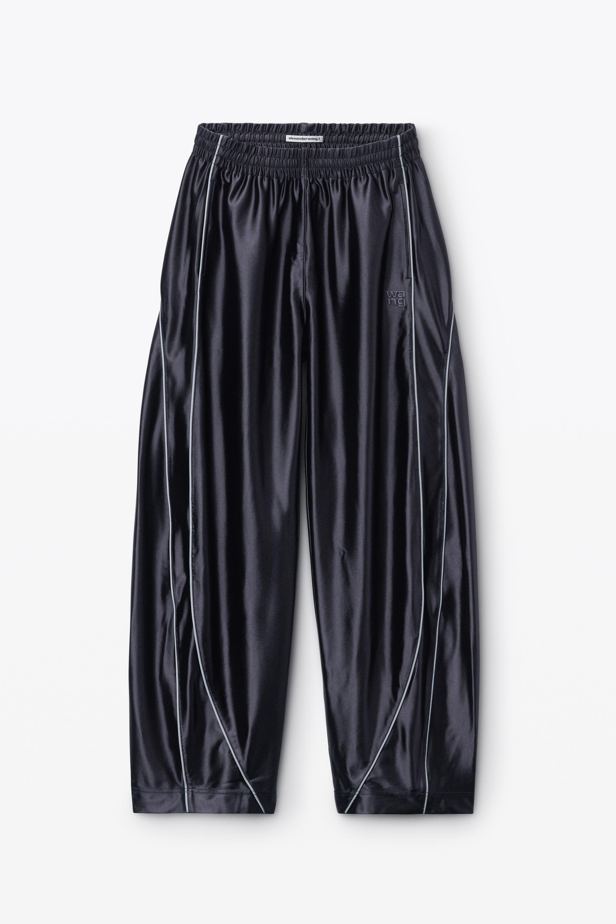 Oversize Trackpants In Satin Faille Jersey Product Image