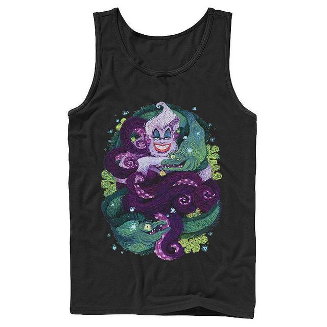 Mens Disney The Little Mermaid Ursula Sea Witch Painting Tank Top Product Image