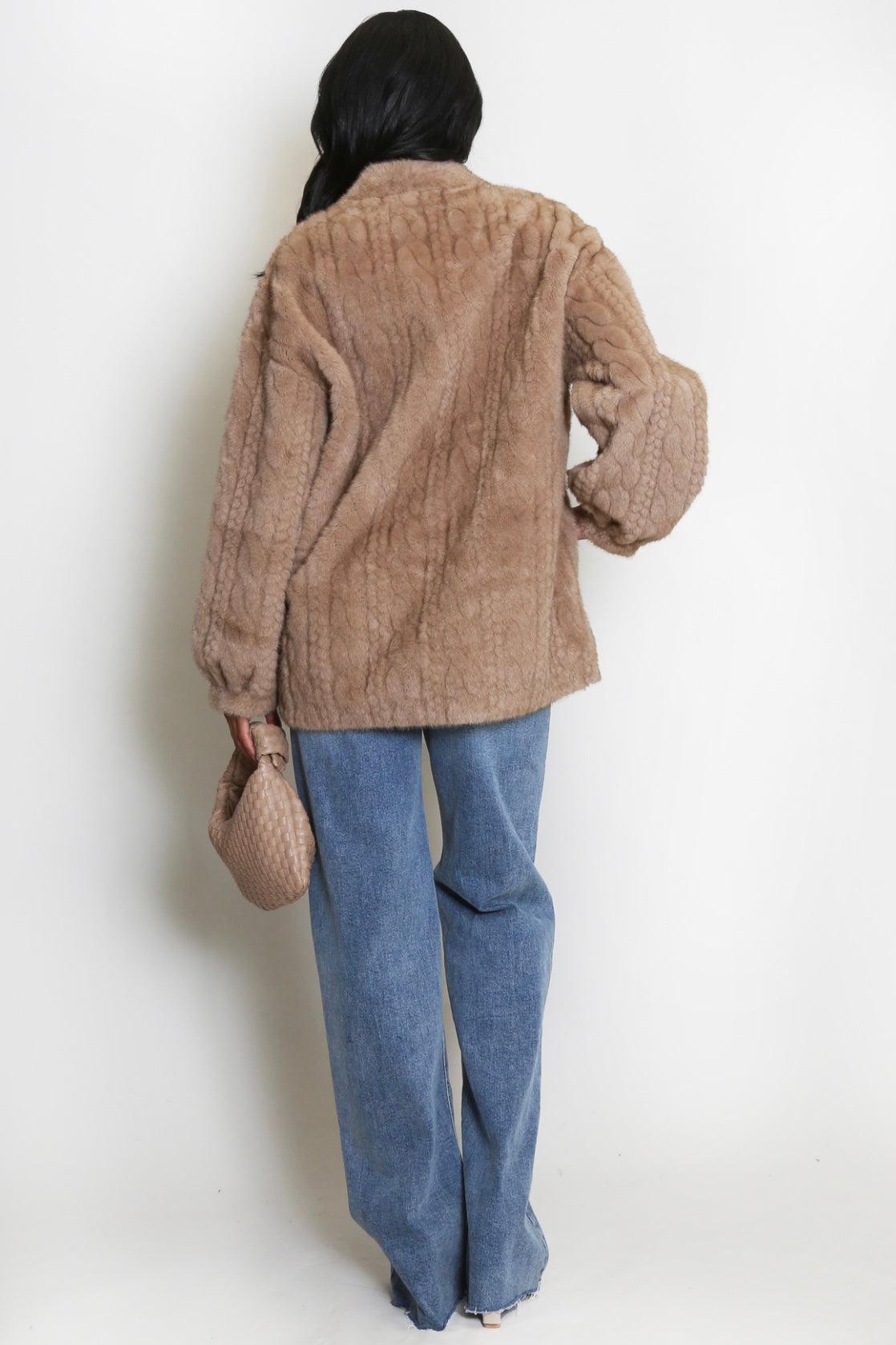 CARLEY TEXTURED COAT Product Image