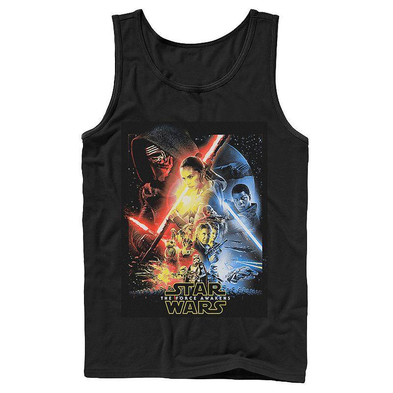 Mens Star Wars Divided Poster Tank Product Image