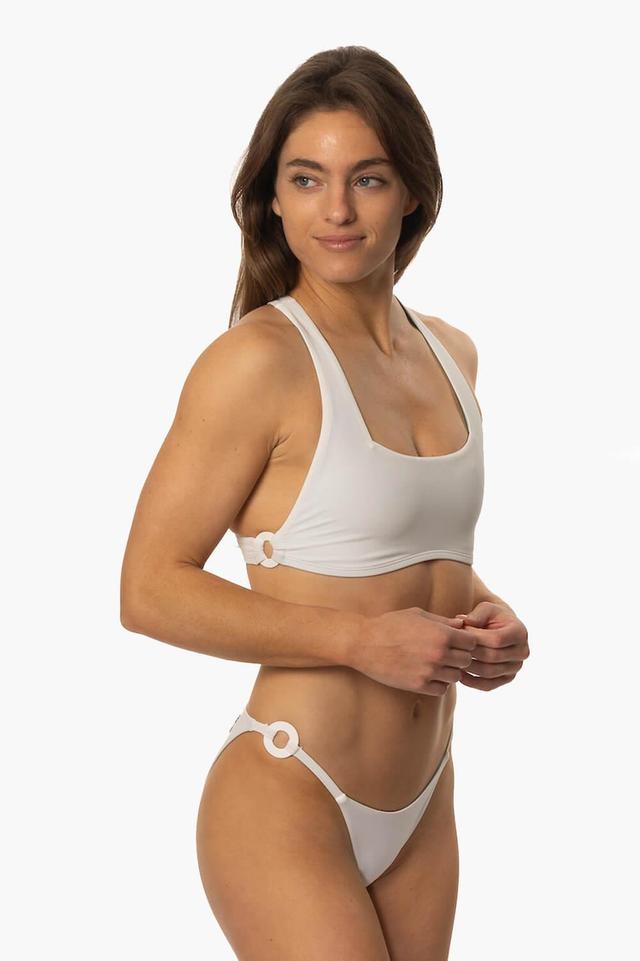 Luisa Bikini Bottom - White Female Product Image