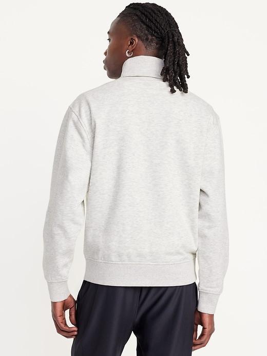 Fleece Turtleneck Sweatshirt Product Image