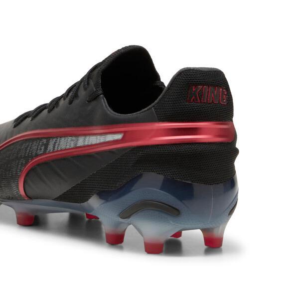 PUMA KING ULTIMATE Launch Edition Firm Ground/Artificial Ground Men's Soccer Cleats Shoes in Red Product Image