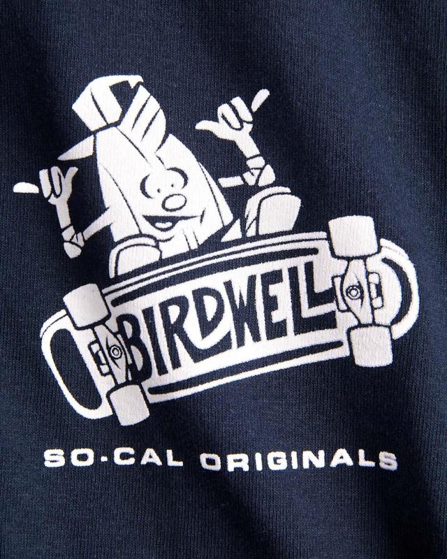 Skatin' Birdie T-Shirt - Navy Male Product Image