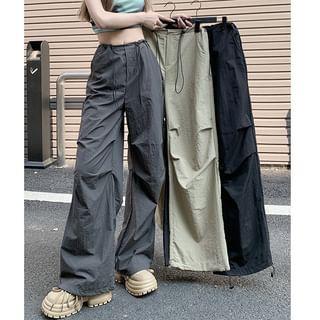 Mid Rise Plain Wide Leg Pants product image