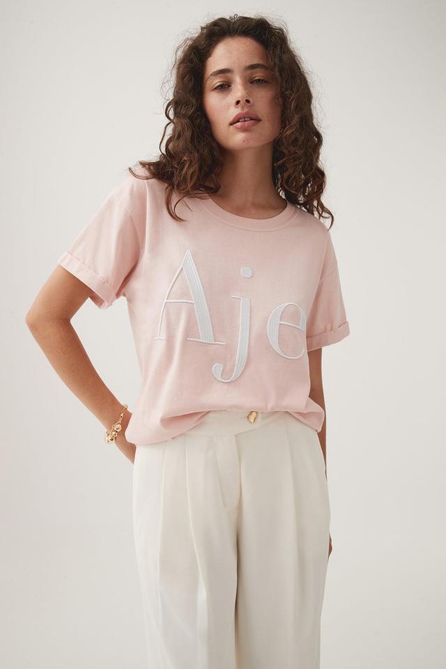 Alice Embroidered Logo Tee Product Image