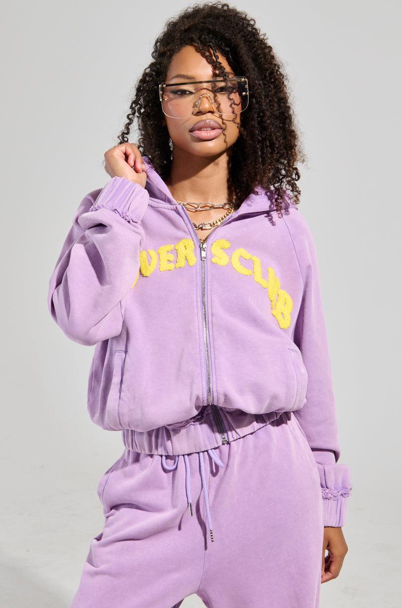 LOVERS CLUB ZIP UP HOODIE Product Image