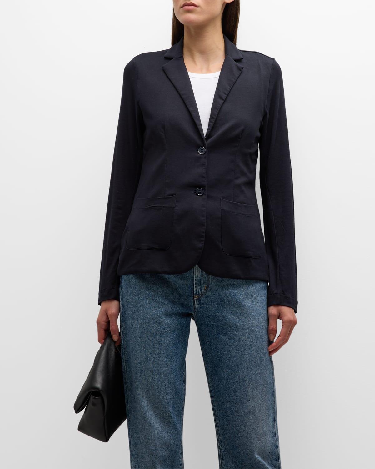 Womens Soft Touch Two-Button Blazer Product Image