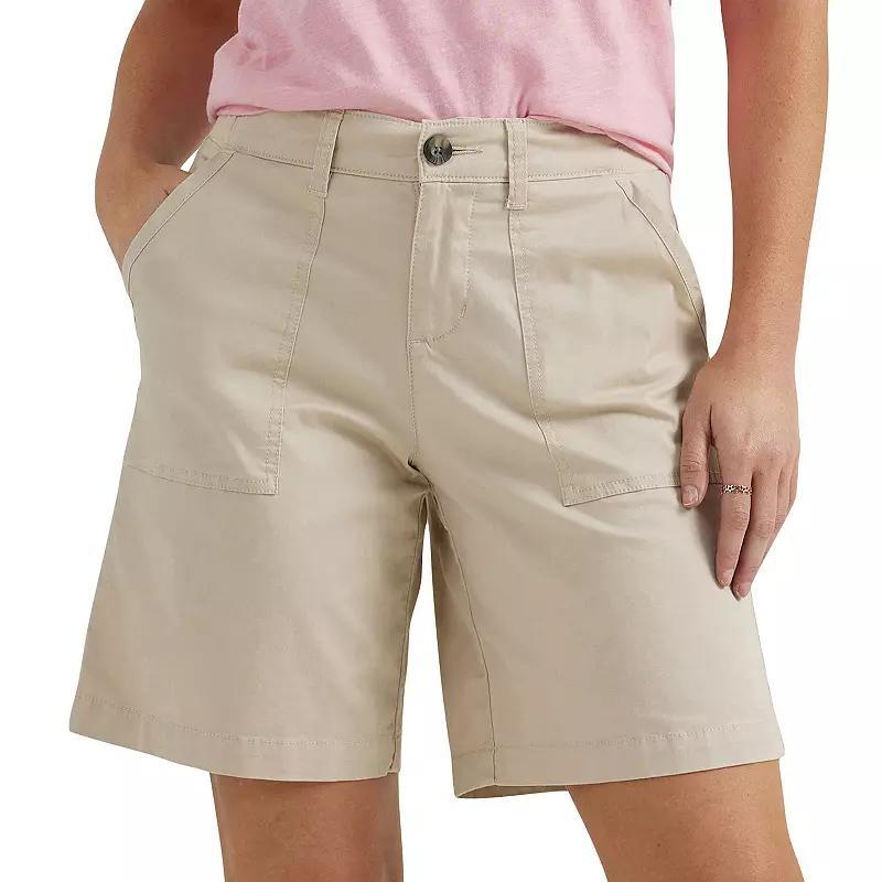 Womens Lee Ultra Lux Comfort Flex to Go Utility Bermuda Shorts Product Image