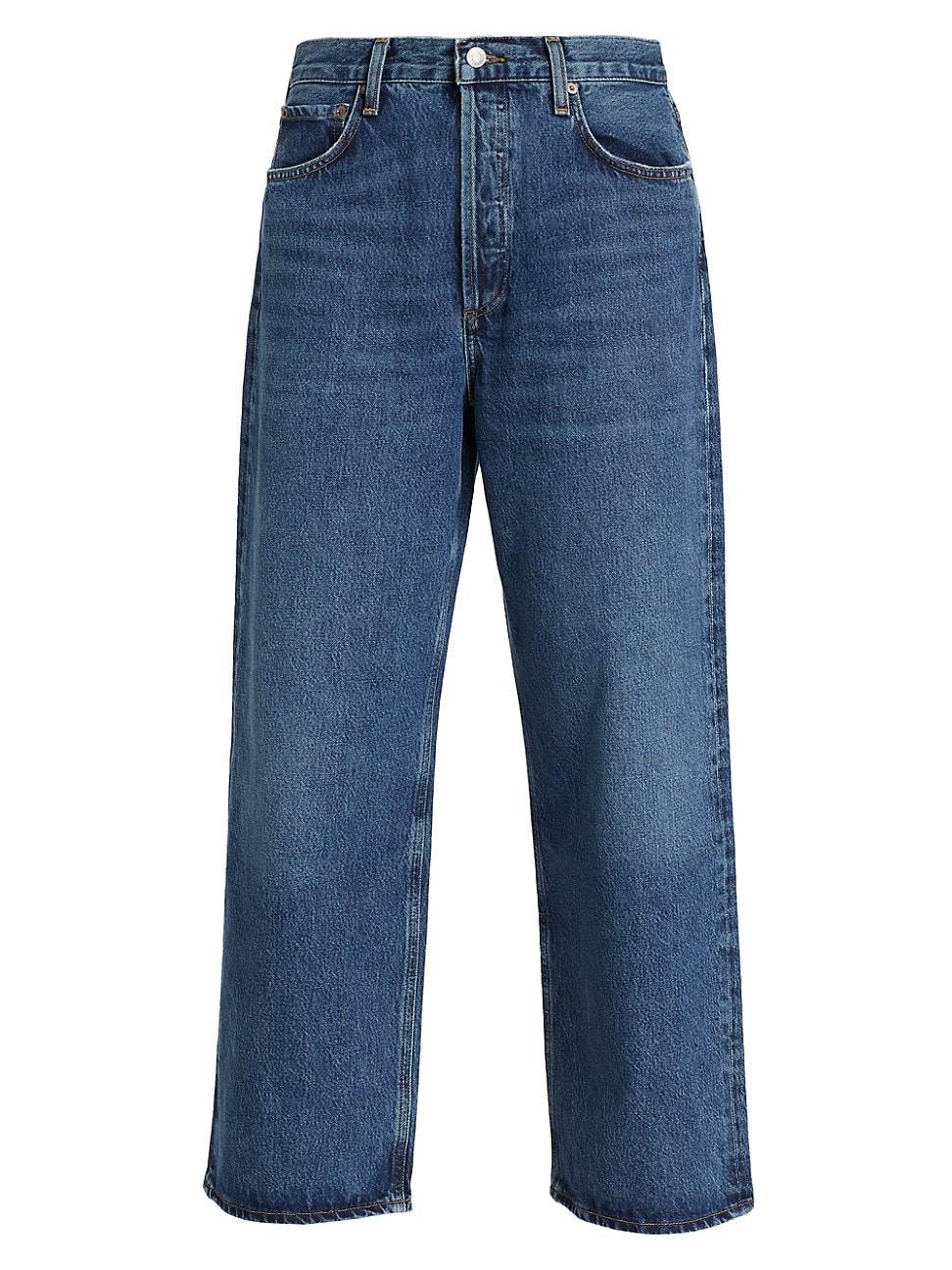 AGOLDE Low Slung Baggy Organic Cotton Jeans Product Image