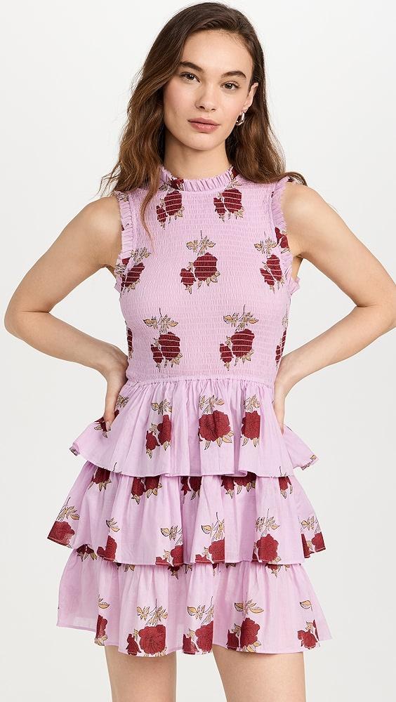 Alix of Bohemia Cabana Ruby Rosette Short Dress | Shopbop Product Image