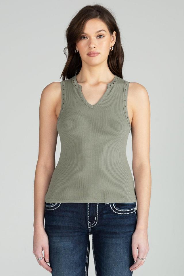 Studded Knit Tank Product Image